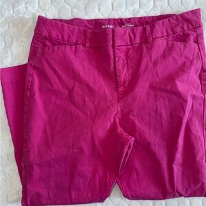 Old Navy Pink Pixie Skinny High RisePant Sz 14